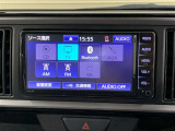 ワンセグテレビ、CD、Bluetoothオーディオなどが楽しめます。