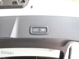リアゲートにはパワーテールゲートのスイッチがあります ワンタッチで開閉可能なため、手に荷物を抱えているときでも安心です