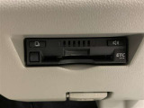 ETC車載器付きです。高速道路の料金所もスムーズに通過できます。