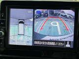 駐車時はナビゲーションでアラウンドビューモニターを見ることができ、安心して後ろを把握することが出来ます。