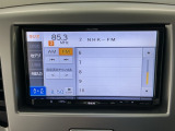 【オーディオ機能】ナビに一体のオーディオは、ワンセグTVの他にDVD/CDプレーヤーを装備♪もちろんFM/AMラジオもお聞きいただけますよ♪