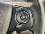ハンドルにはホンダセンシングのコントロールスイッチが装備されテおり、ACCもハンドルから手を離さずに操作が出来ます。感覚で操作ができて便利で安全ですね!