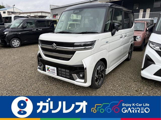 スペーシアカスタム ハイブリッド(HYBRID) XS 届出済未使用車 衝突被害軽減ブレーキ