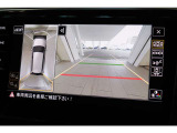 アラウンドビューカメラも付いており、フロント、左右サイド、リアの4台のカメラにより、車両上空から見下しているような合成画像をディスプレイに表示できますので駐車も楽になると思います!