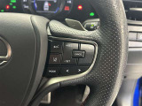 前方の車との車間を設定し、スピードを上げたり緩めたりを自動で行ってくれる追尾式の「レーダークルーズ」。上級装備の一つです!高級車にしかつかない嬉しい機能です。