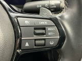 アクセルから足を離しても設定したスピードを保ち走行し、高速道路での疲労軽減に役立つクルーズコントロール付きです!