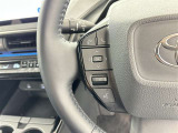 ステアリングスイッチ装備!運転しながら手元でオーディオの操作などができます。