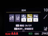 ブラインドスポットモニターを装備しております!隣車線を走る車をレーダーで検知し、インジケーターが点灯します☆確認しにくい後側方エリアに存在する車両に加え、急接近してくる車両も検知してくれます♪