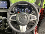 【ステアリングスイッチ】運転中、前方から目線をそらすことなく、オーディオ等の操作が可能な便利機能!安心&快適なドライブを演出してくれます♪