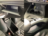 収納スペースや、ドリンクホルダーもついています。長距離ドライブで活躍する必需品ですね♪