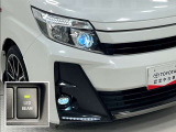消費電力が少なく長寿命のLEDヘッドライトとLEDフォグ!フロントバンパーのLEDビームは任意でのオンオフが可能です!