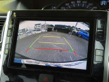 車庫入れもお任せのバックカメラ付き!