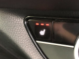 【シートヒーター】スイッチを押せば、座面と背もたれで体を温めてくれます♪