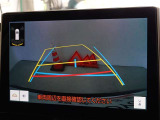 バックガイドモニターを装備しています、車庫入れもラクラクです。