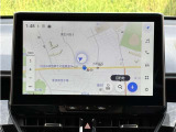 コネクテッドナビ対応の10.5インチディスプレイオーディオを装備。