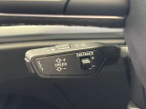 アダプティブクルーズコントロールは、こちらのレバーで操作します。前方車両との間隔を自動的に調整してドライブの疲労を軽減します