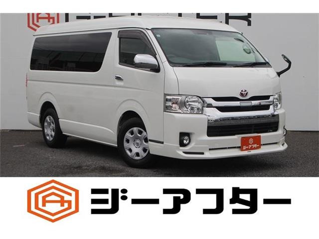 ハイエース 2.7 GL ロング ミドルルーフ モデリスタエアロ 禁煙車 純正ナビ