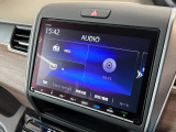ホンダ純正ナビ付き!ラジオ、テレビ、CD、DVD、豊富な機能が充実しています。ライブもより一層楽しめますね!
