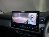 駐車時にサポートしてくれる360度モニター付き!