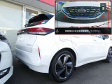 壁などの障害物を感知すると、画像と音で知らせてくれる、前後コーナーセンサーも付いているので、狭い道路や駐車場でも安心です。
