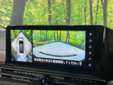 【アラウンドビューモニター】専用のカメラにより、上から見下ろしたような視点で360度クルマの周囲を確認することができます☆死角部分も確認しやすく、狭い場所での切り返しや駐車もスムーズに行えます。