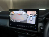駐車時にサポートしてくれる360度モニター付き!