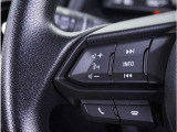 【ステアリングスイッチ】運転中、前方から目線をそらすことなく、オーディオ等の操作が可能な便利機能。安心&快適ドライブにはマストな装備。
