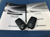 車両取扱説明書/メンテナンスノート/(保証書)/ (スマートキー・キーレス)/ スペアキー揃っております♪
