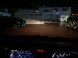夜間 ヘッドライト点灯