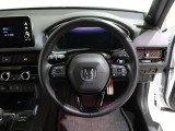 運転しやすいハンドルです。