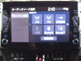 嬉しい装備です♪フルセグTV・Bluetoothオーディオに対応しています!!