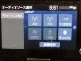 ラジオ、TV、CD、DVD、Bluetoothご利用いただけます。
