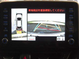 全周囲モニターで車の状態も確認出来て、駐車も楽々安心に☆彡