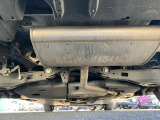 下回りの状態です。錆が少ない車です!