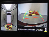 バックガイドモニターを装備しています、車庫入れもラクラクです。パノラミックビューモニターを搭載しています、上からの画像も表示されます。
