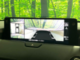 【360&deg;ビューモニター】専用のカメラにより、上から見下ろしたような視点で360度クルマの周囲を確認することができます☆死角部分も確認しやすく、狭い場所での切り返しや駐車もスムーズに行えます。