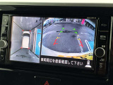 【アラウンドビューモニター】上空から見下ろしているかのような映像で駐車をサポート。安心です。