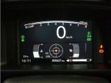 7インチの液晶メーターで、速度表示やHonda SENSING作動表示などを、分かりやすく表示 見やすさを追求したメーターです。