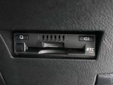ETC車載器付きです。高速道路の料金所もスムーズに通過できます。