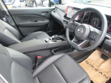視界が良く運転性の良いフロントシート