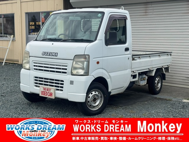 キャリイ KC エアコン パワステ 4WD 26年製ブリヂストン新品スタッドレス