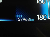 入庫時の走行距離です。