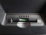 ETC車載器付きです。高速道路の料金所もスムーズに通過できます。