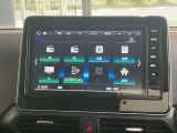 メニューを開いていただくと緑はオーディオ機能で青はナビゲーション機能とわかりやすくなっております。