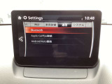 Bluetooth,Apple CarPlay接続、Android Auto接続設定画面になります。