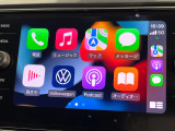 ●Apple Car Play:スマホとの有線接続で、ナビ・オーディオ再生などスマホのアプリ機能が画面でも使える便利機能です!