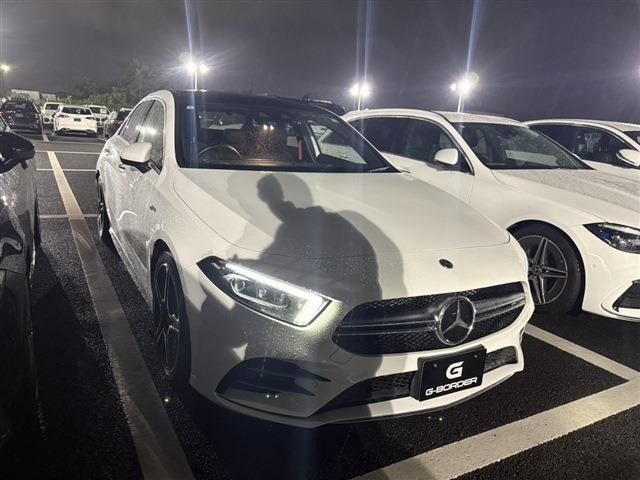 Aクラスセダン AMG A35 4マチック 4WD 禁煙車 サンルーフ 純正10.25インチナビ