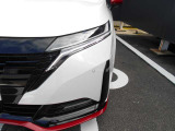 LEDヘッドライトです。夜道でも明るいですよ。