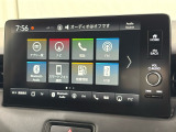 ★オーディオメニューです。スマートフォンとの連携が可能です♪視認性に優れており、使い勝手も良好です。