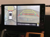 複数のカメラの映像をもとに、クルマを真上から見ているような映像をドライバーに提供し駐車をサポートする機能です。